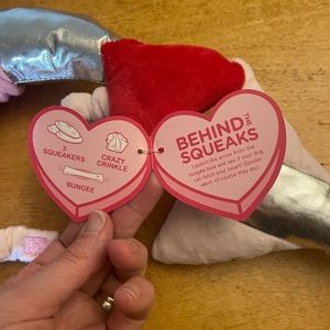 Bark Bow Wow and Arrow dog toy NWT